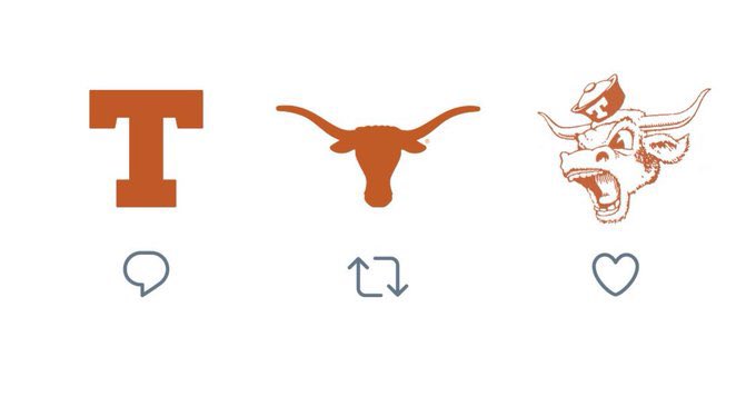 kyleumlang's tweet photo. What’s your favorite Texas logo of all-time

#ThisIsTexas #HookEm 🤘🏽 https://t.co/caudxrCHAU