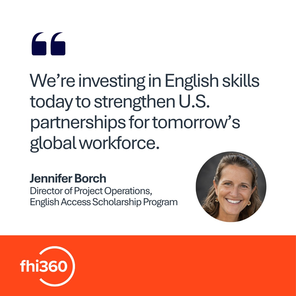 fhi360's tweet photo. Language skills open doors to new opportunities. In FHI 360’s English Access Program, funded by @ECAatState, participants build #Englishlanguage, #digitalliteracy &amp; #workforce-ready skills that help them connect &amp; prepare for careers in business &amp; technology. 

#AmericanEnglish https://t.co/mYmlIsXPd1