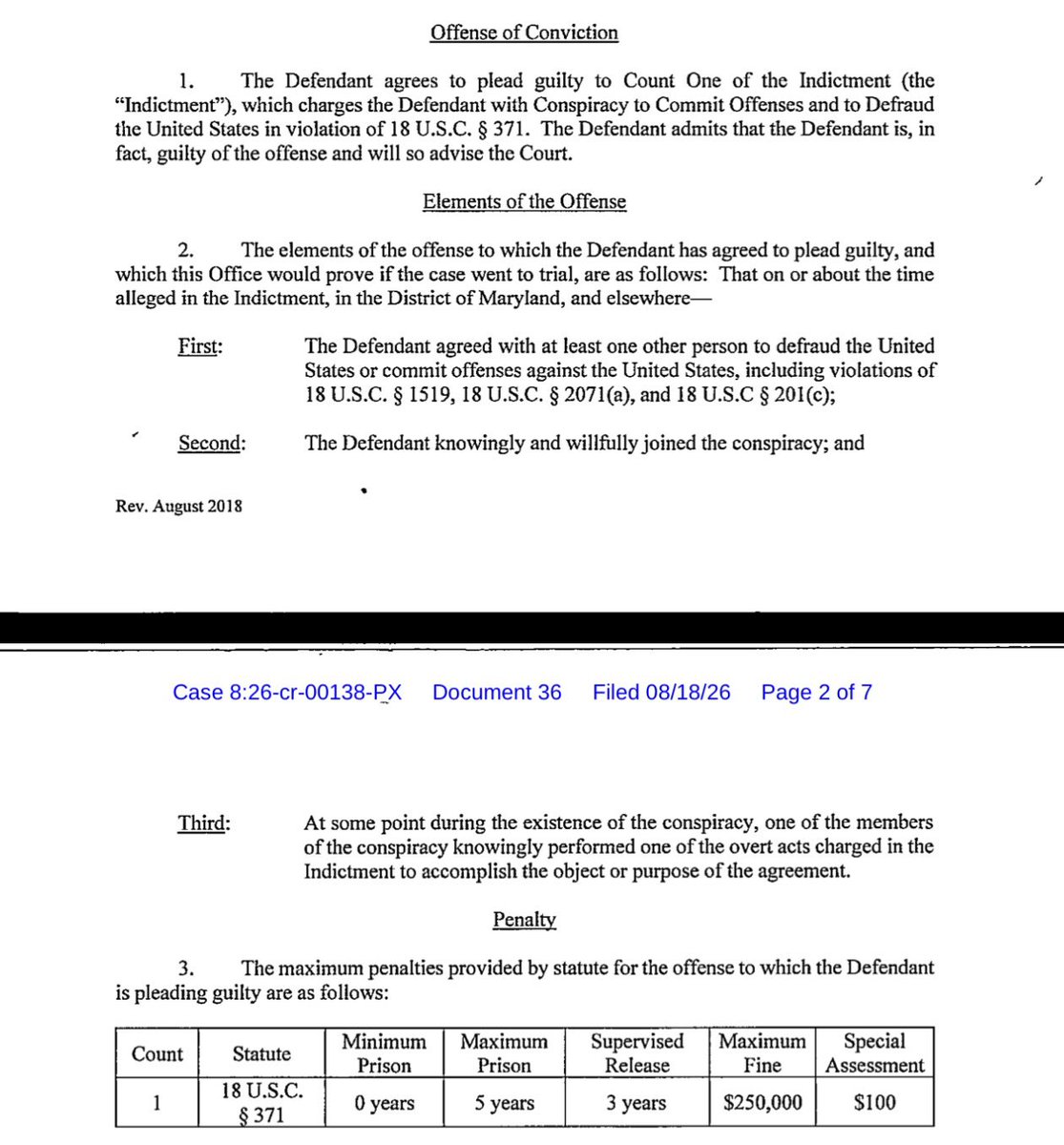 RaheemKassam's tweet photo. 🚨Huge news breaking right now on a top Fauci aide and his friend Peter Daszak (EcoHealth Alliance), who @TheNatPulse first reported on in 2020 vis a vis the Wuhan lab.

According to a new guilty plea, Dr. David Morens — an NIAID Fauci aide (2006-2022) — and 2 co-conspirators, agreed to exchange emails about COVID-19’s origins through personal Gmail accounts rather than his official channels, in an attempt to hide federal records.

Daszak, believed to be “co-conspirator 1” in the new guilty plea, sent bottles of wine and offered Michelin-starred meals in DC, NYC, and Paris in exchange for “behind the scenes shenanigans” to hide documents from the public. 

Per CBS, co-conspirator 1 sent Morens 2 bottles of wine to his house with a message: “This is the first of what I hope will be a continued series of expressions of gratitude for your advice, support, and behind-the-scenes shenanigans in my battle against your bosses boss, his boss, and the ultimate boss on the hill.”

Daszak’s EcoHealth worked with the Wuhan Lab on bat coronaviruses. He was a multiple-time Hillary Clinton donor, and was dropped from the COVID origins investigations committee after @TheNatPulse reporting on his conflicts of interest.

Morens faces up to 5 years in prison and a $250,000 fine.