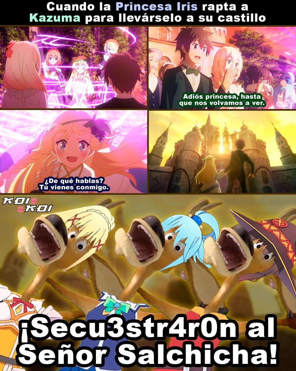 EditorialKOIKOI's tweet photo. Eso no se lo esperaba. 😂
#RevistaKOIKOI #このすば https://t.co/1h7sKPuwoc