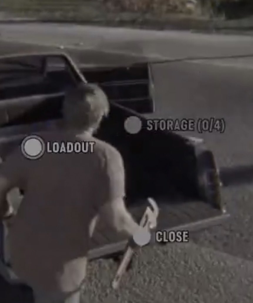 BrianOST_'s tweet photo. GTA 6 leaks confirm vehicle trunk storage https://t.co/nKqGFdQg9u