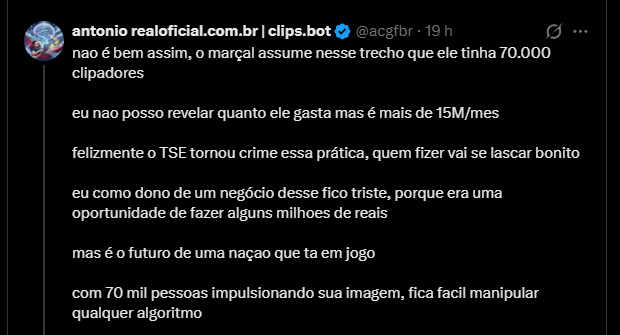 Efipee's tweet photo. @real_fftheodoro @acgfbr Mano, tu tá é viajando KKKKKKKK o tweet é sobre cortes, vai tomar seu remedio lá vai https://t.co/2OdtdYbeYj
