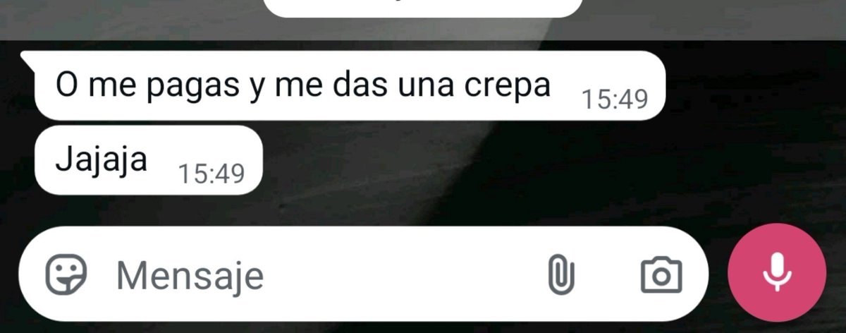 _k4ryyy_'s tweet photo. JAJAJAJ creo que quiere una crepa https://t.co/OwtVy6kcDA