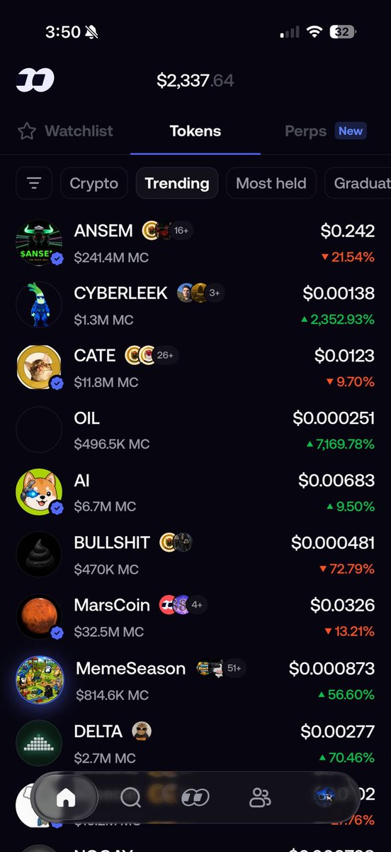 jafarpcc's tweet photo. Called $MemeSeason live on my TikTok account at 120k MC… now sitting at 1.1M MC! Almost 10x call! 📈🔥
Trending top on FOMO alongside giants, but we’re just getting started. 🚀
Cc: @xcalebonsolana 🤝
#MemeSeason #Solana #Memecoin https://t.co/ZdAP1WcmIm