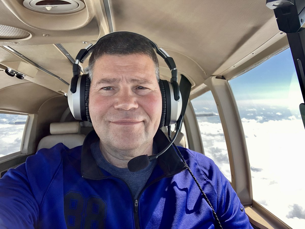 NASA_Marshall's tweet photo. Happy #NationalAviationDay! ✈️

For NASA’s John Blevins, his #FlightSpark started in 1984 and only picked up speed in 2000 when he joined #NASAMarshall. With years of experience owning and flying different aircraft, Blevins brings a pilot’s perspective to the machines that will take humans back to the Moon as Chief Engineer for NASA's SLS (Space Launch System) Program.

“Strapping yourself into a flying machine changes the way you think about designing one,” Blevins said.
