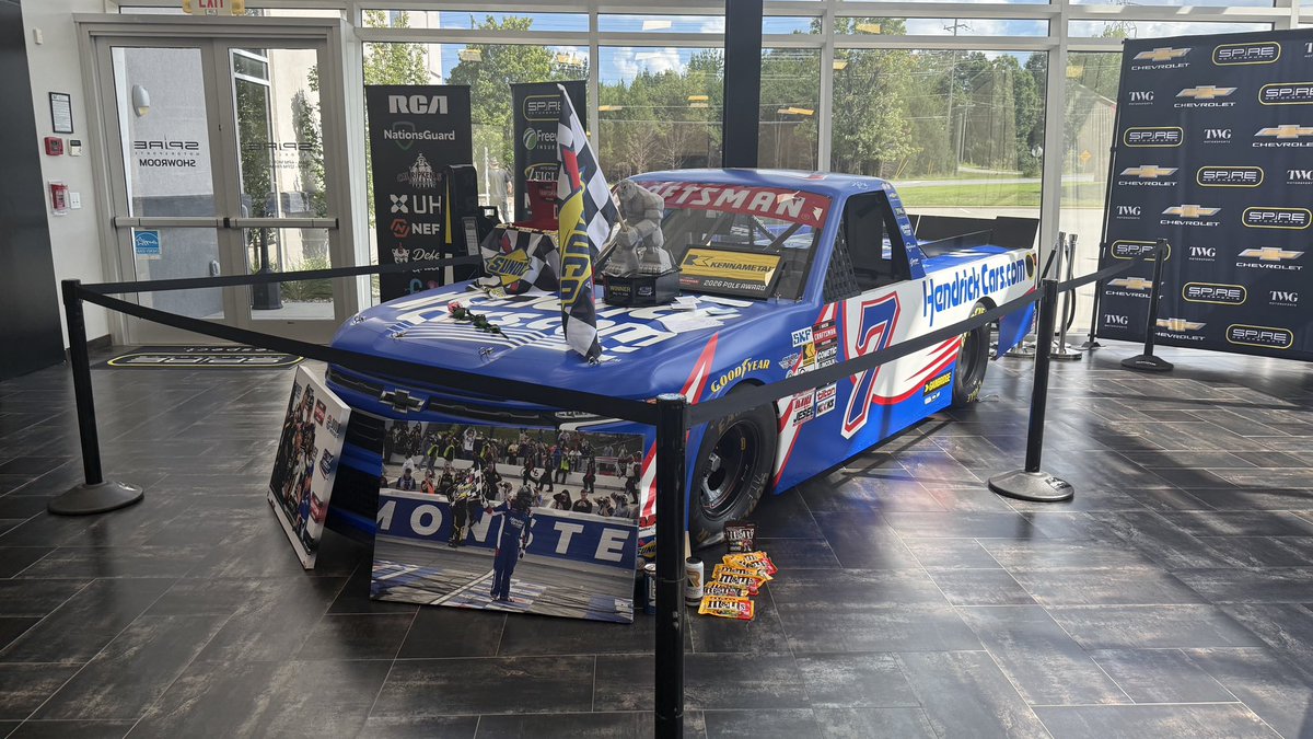 dnadders's tweet photo. Only fitting I go by Rowdy’s last win vehicle on 8.18 ❤️‍🩹 https://t.co/keUSHM1PPj