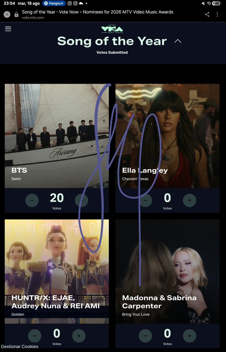 Mylimendoza's tweet photo. LET'S GO 💜 📣🎶🔥💪🫂

🖇️: https://t.co/rtc7kqGZMS

VOTE FOR SWIM ON VMAS
VOTE FOR BTS ON VMAS
#VoteForBTSonVMAs
#VoteForSWIMonVMAs https://t.co/sbiEafAfuW