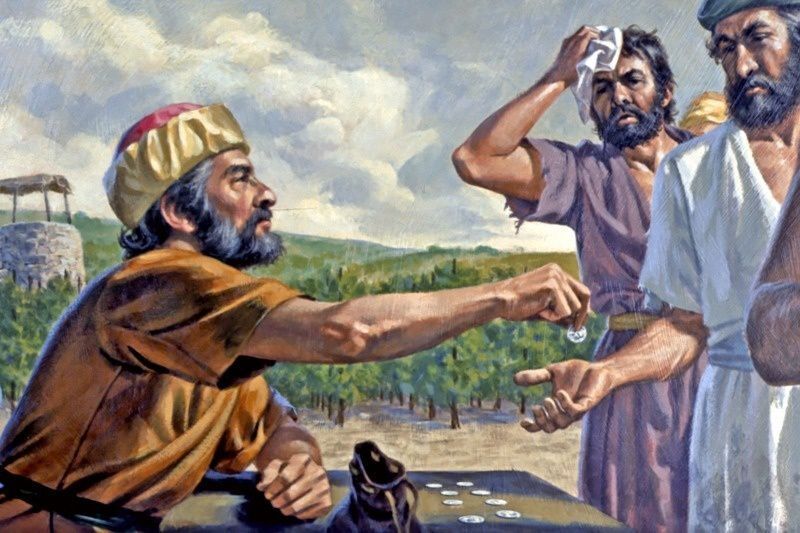 Santododia1's tweet photo. ✝️ EVANGELHO DO DIA - 19/08/2026

Mt 20,1-16a

Naquele tempo, disse Jesus aos seus discípulos esta parábola: 1 "O Reino dos Céus é como a história do patrão que saiu de madrugada para contratar trabalhadores para a sua vinha. 2 Combinou com os trabalhadores uma moeda de prata por dia, e os mandou para a vinha. 3 Às nove horas da manhã, o patrão saiu de novo, viu outros que estavam na praça, desocupados, 4 e lhes disse: 'Ide também vós para a minha vinha! E eu vos pagarei o que for justo'. 5 E eles foram. O patrão saiu de novo ao meio-dia e às três horas da tarde, e fez a mesma coisa. 6 Saindo outra vez pelas cinco horas da tarde, encontrou outros que estavam na praça, e lhes disse: 'Por que estais aí o dia inteiro desocupados?' 7 Eles responderam: 'Porque ninguém nos contratou'. O patrão lhes disse: 'Ide vós também para a minha vinha'. 8 Quando chegou a tarde, o patrão disse ao administrador: 'Chama os trabalhadores e paga-lhes uma diária a todos, começando pelos últimos até os primeiros!' 9 Vieram os que tinham sido contratados às cinco da tarde e cada um recebeu uma moeda de prata. 10 Em seguida vieram os que foram contratados primeiro, e pensavam que iam receber mais. Porém, cada um deles também recebeu uma moeda de prata. 11 Ao receberem o pagamento, começaram a resmungar contra o patrão: 12 'Estes últimos trabalharam uma hora só, e tu os igualaste a nós, que suportamos o cansaço e o calor o dia inteiro'. 13 Então o patrão disse a um deles: 'Amigo, eu não fui injusto contigo. Não combinamos uma moeda de prata? 14 Toma o que é teu e volta para casa! Eu quero dar a este que foi contratado por último o mesmo que dei a ti. 15 Por acaso não tenho o direito de fazer o que quero com aquilo que me pertence? Ou estás com inveja, porque estou sendo bom?' 16a Assim, os últimos serão os primeiros, e os primeiros serão os últimos". 

— Palavra da Salvação.

— Glória a Vós, Senhor.

Que as palavras do Santo Evangelho perdoem os nossos pecados e nos guardem para a Vida Eterna. Amém.
