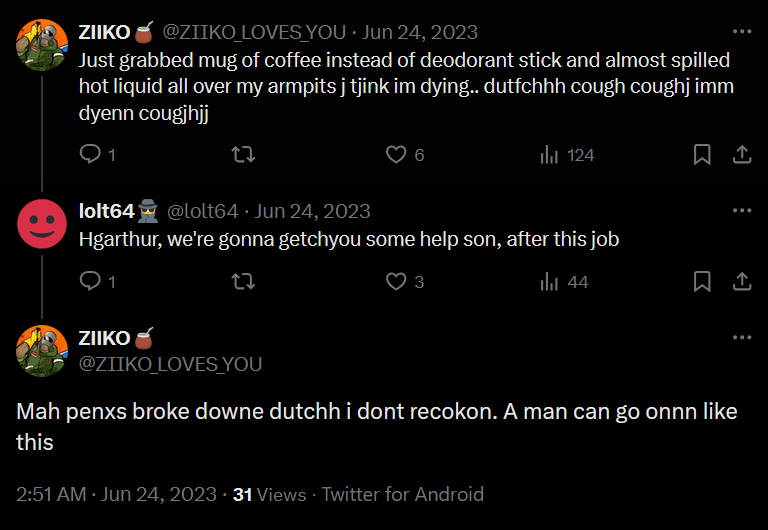 lolt64's tweet photo. i say this like 5 times a week now. i dont reckon a man can go onnn like this https://t.co/G5VK6Xkg1k
