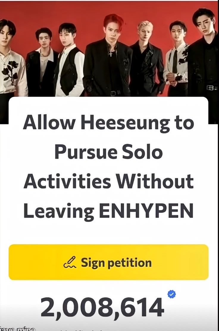 ssunsunaa's tweet photo. ORGULLOSA DE Q MI FIRMA HAYA SIDO PARTE DE ESAS 2 MILLONES 💚

ENHYPEN OVER BLIND PROFIT
#SevenMembersBoundForever
#BoycottBELIFT_StopTheFunds https://t.co/la17j2CrO0