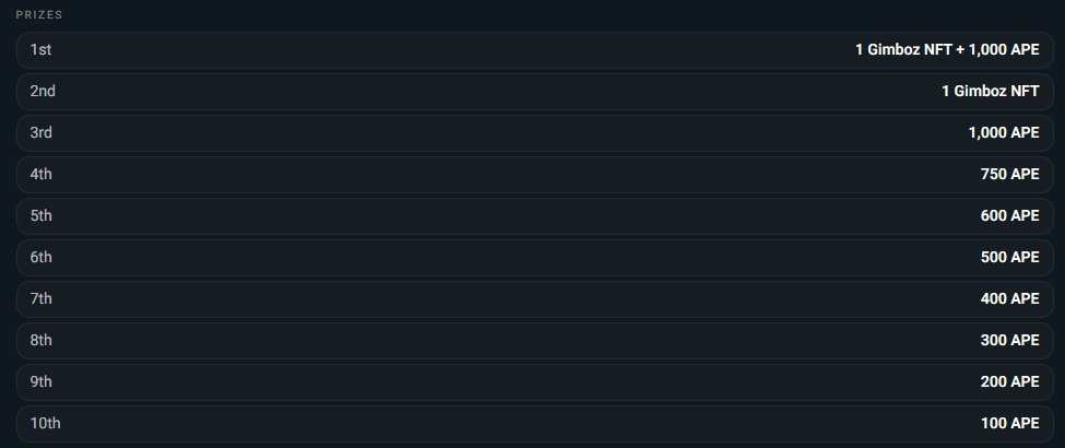 MsKusakaAf's tweet photo. I just registered for the Gimboz Freeroll #1 poker tournament on @apechurch
Free to play for all gimboz holders with real prizes! https://t.co/qdeKfdl648