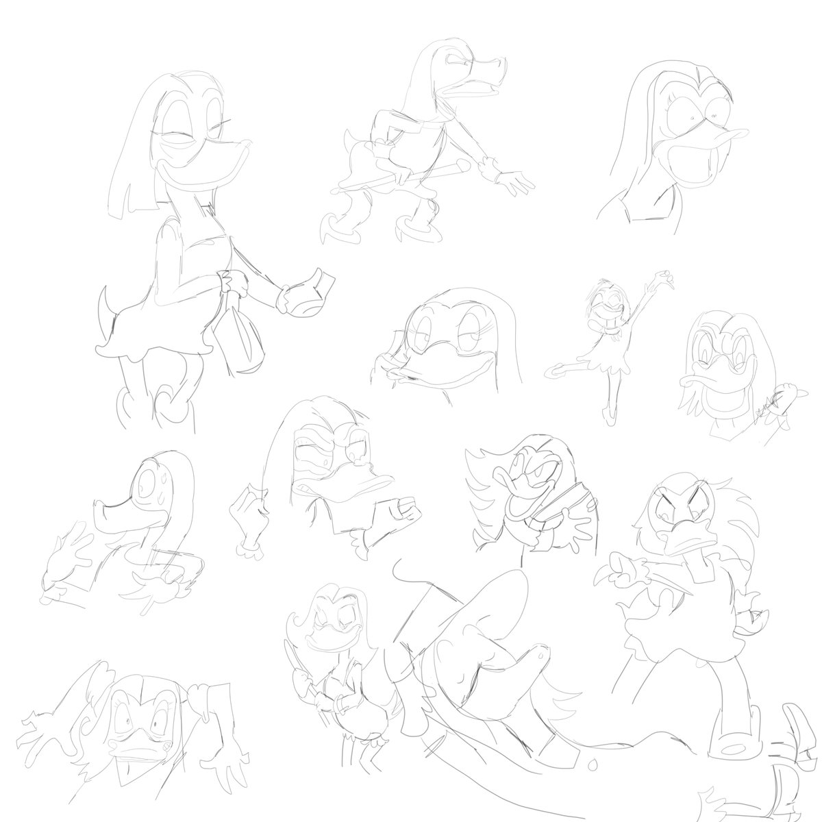 melsaidwhynot's tweet photo. I realized I hadn't drawn Magica in a while, but I also wasn't sure what I wanted to do with her - so I decided to make her the focus of my "straight hour of practice". So glad INDUCKS is back up to make that possible.
#magicadespell https://t.co/s3AbBQwY9e