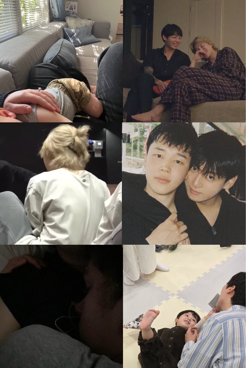 mingukkg's tweet photo. Un mini au #kookminau #jikookau #kookmin
Donde  j!min tiene a su bebé de un año y 2 meses que amamanta .
Y Jungk0ok su padre está celoso de su bebé por que le roba los pechitos  de su esposo. https://t.co/9bM0cx90aI