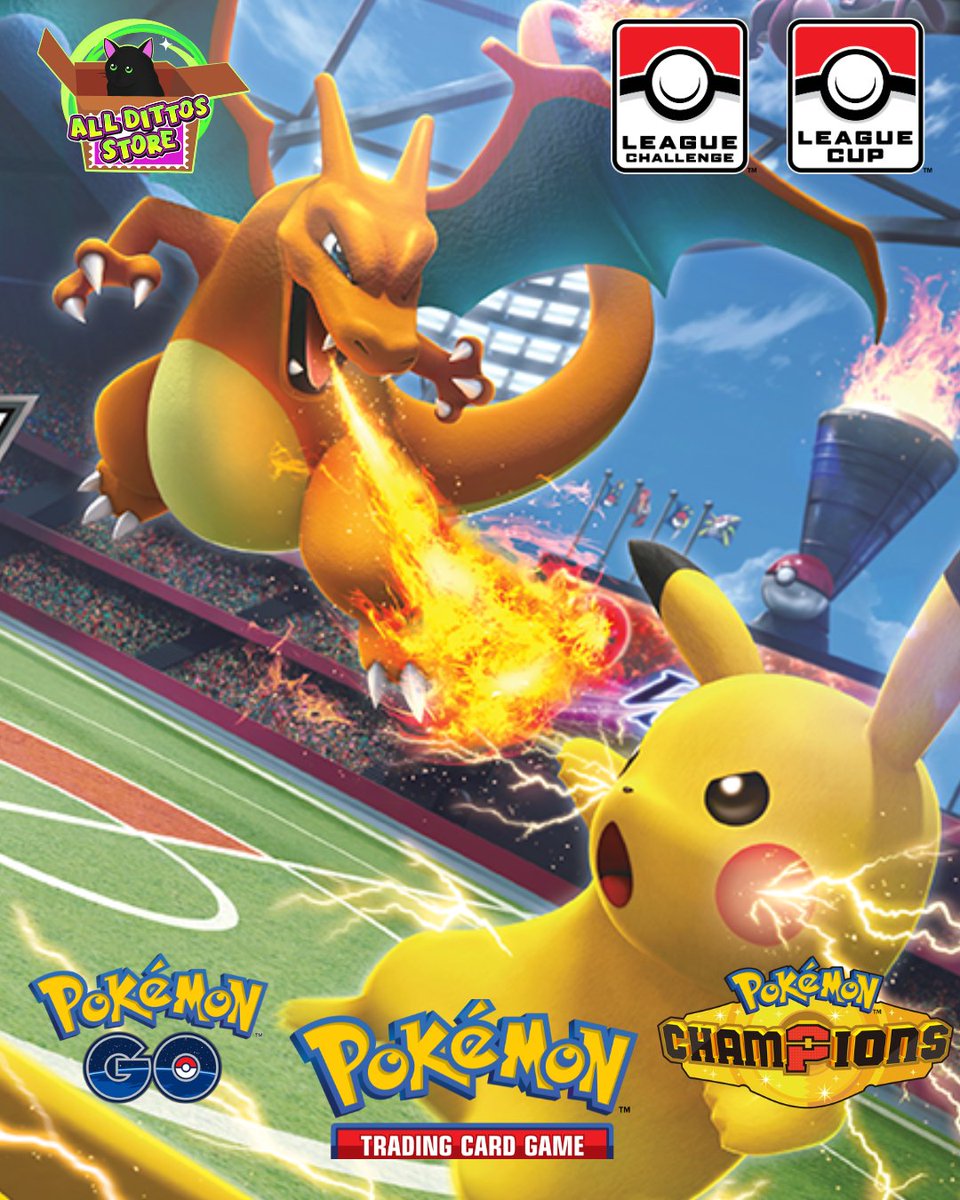 AllDittosStore's tweet photo. 🔥⚡¡Atención, entrenadores Pokémon! ⚡🔥

A partir de la temporada 2027, además del clásico Juego de Cartas Pokémon, tendremos eventos para Pokémon GO y Pokémon Champions 🏆✨

¿Te atreves a desafiar a entrenadores de alto nivel para alcanzar la gloria?💖

#PlayPokemon https://t.co/j77EOc9L0e
