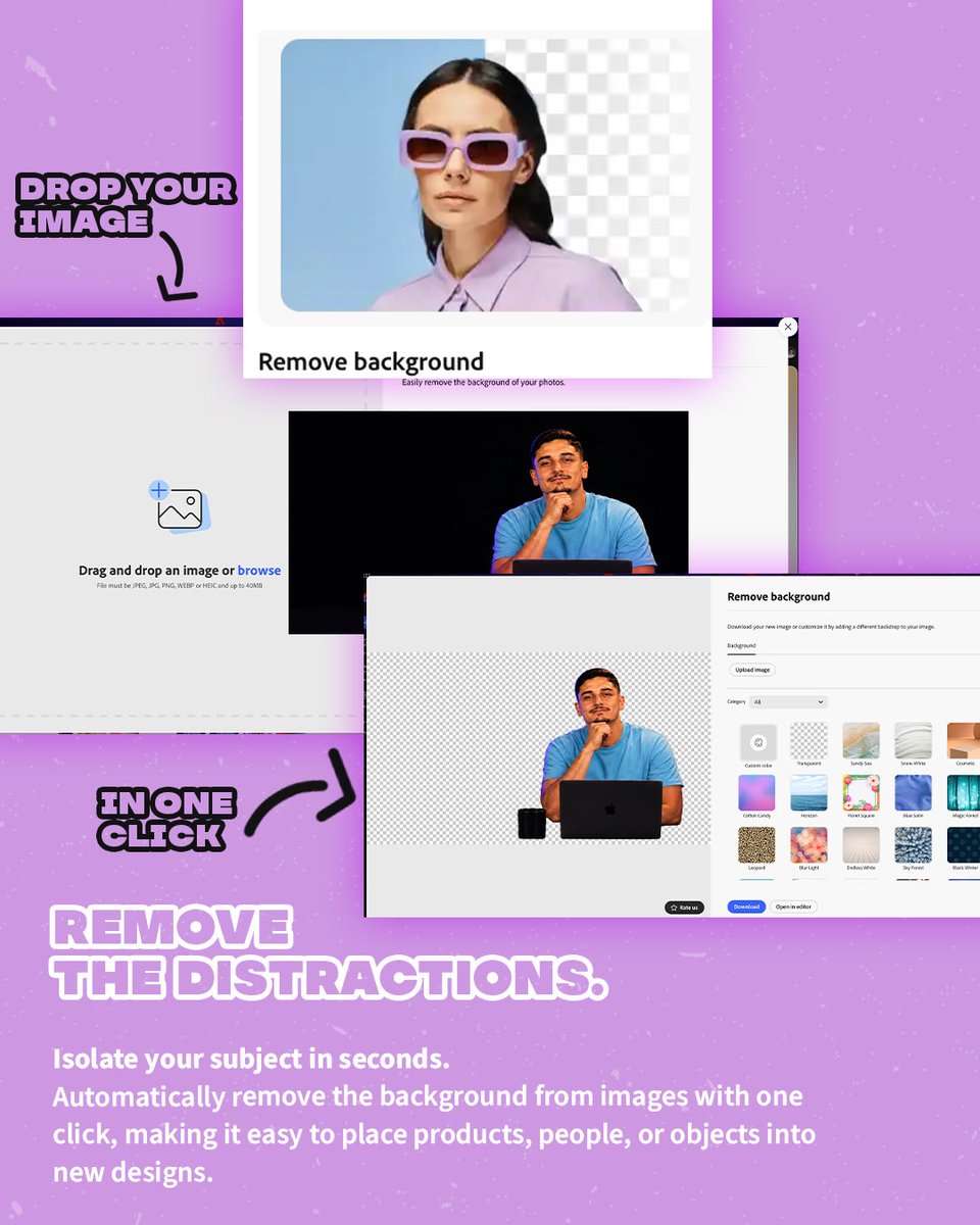 GraphicWael's tweet photo. 4 powerful Adobe Express features. Endless creative possibilities.
Which one are you trying first?
Try Adobe Express and show us what you made.
Adobe Express at https://t.co/GJPQAfRMv0
#AdobeExpressAmbassadors #Ad #HowToAdobeExpress https://t.co/nSiukvX9Ma