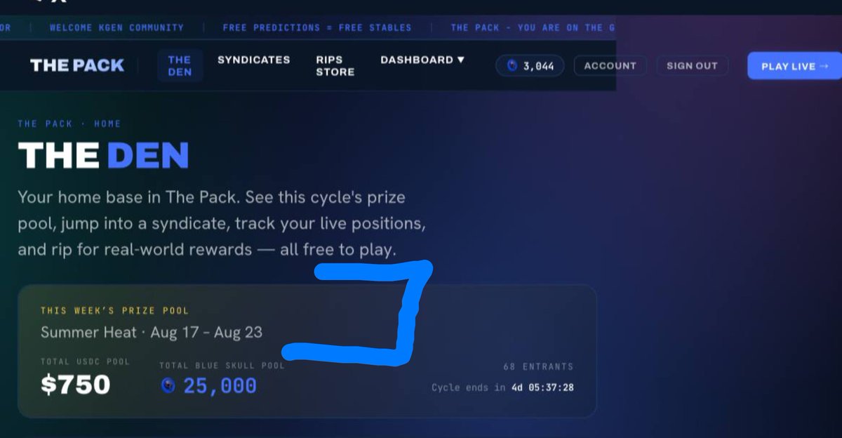 Alicebazz1's tweet photo. This week’s Syndicate is looking seriously interesting 👀

With the previous prize pool carrying over, there’s even more on the line this time around. And you don’t need to spend anything to get involved.

Time to step into the den. 🐺🔥 https://t.co/VNhIYa09dw