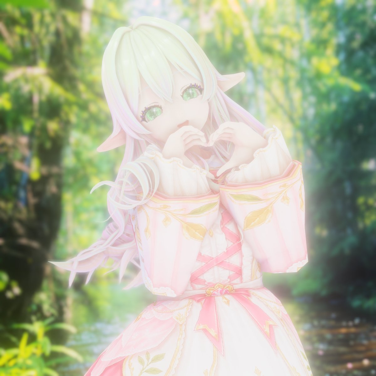 kumicho_sanzenj's tweet photo. 皆々様おはちょござりんす

朝拝神事
本日も無病息災良日祈願ーー🍀
＃Vroid https://t.co/dLi11OtX6R