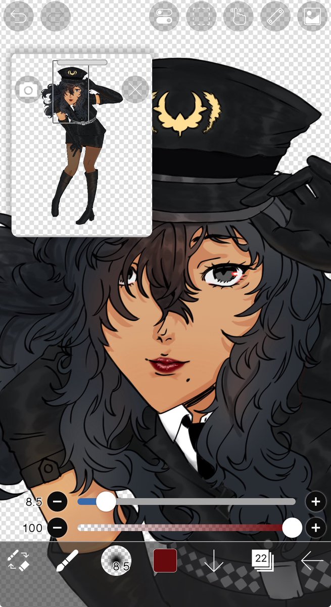 0fthebluemoon's tweet photo. This is the Femkira Im working on btw https://t.co/T4luIfPgJu