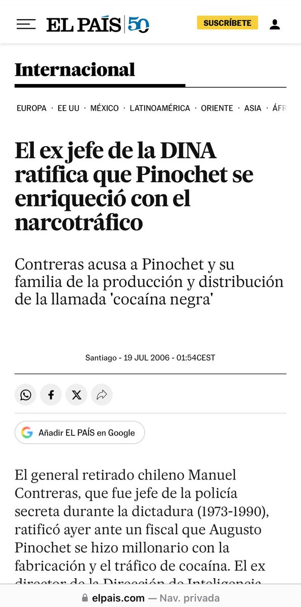 anonimnost4's tweet photo. @biobio imagínate estar contra el narcotrafico y la delincuencia e idolatrar a uno 💀 https://t.co/jmmbUtAmrO