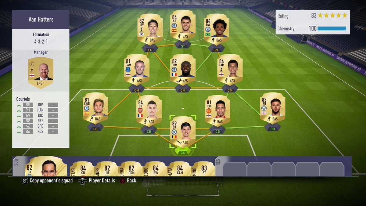 Ramzextra's tweet photo. FIFA 18 en progreso‼️

Imposible no acordarme cuando todos ibamos con esta plantilla en los primeros fut champions

Manda una foto en los comentario o comenta cual fue tu carta favorita de ese FIFA https://t.co/Nts7lUXxLs