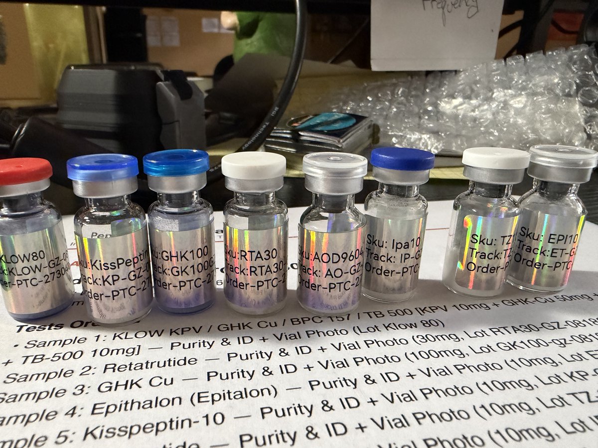 troywhiteyyc's tweet photo. Whole new batch out for testing https://t.co/fDVCWh3Yj1