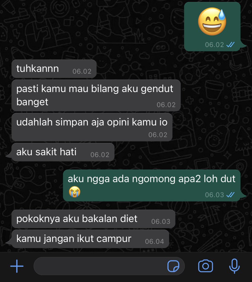 askalarembulan's tweet photo. #keonhyeon few tweets au

; Dudut mau diet (?) https://t.co/VXa0bYPn0M
