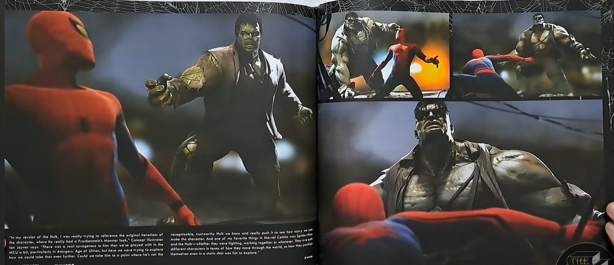 BuiltFromSmash's tweet photo. More concept art of the “Frankenstein monster” version of Savage Hulk vs Spider-Man from #spidermanbrandnewday

(via: https://t.co/OJVUqru8ON) https://t.co/5NKv2UHs2f