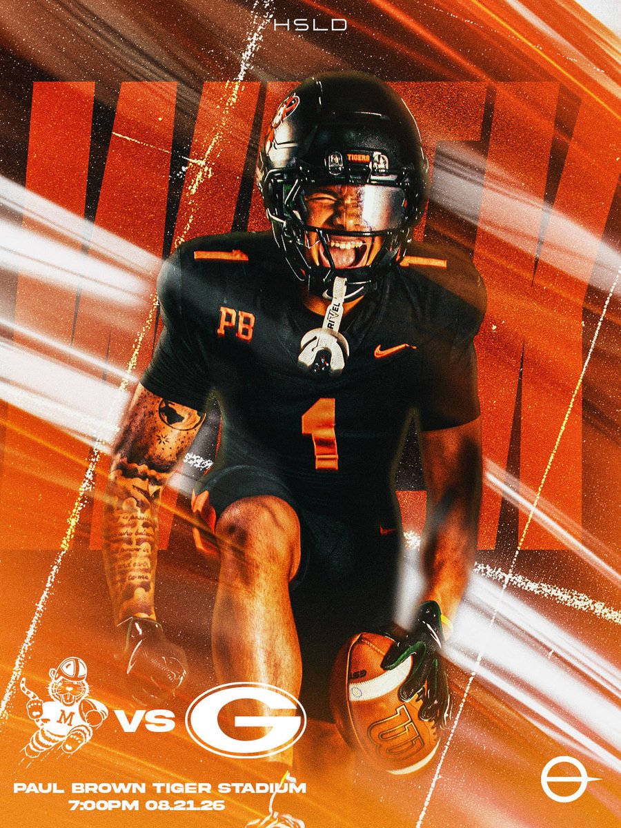 Hsld_Sports's tweet photo. Maybe the best matchup in Ohio this Friday 👀 The defending DIV champions Glenville taking on a stacked Massillon squad 🔥
Who you got? #HSLD https://t.co/ElbBkST0zZ