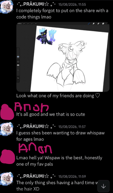 TaigaInuu's tweet photo. I had some1 very sweet find &amp; message me about the whole situation (TY AGAIN!!) and pretty much confirm that it was stolen directly

The first screenshot is mine &amp; second was some1 else with them

I know the account is deleted n there isnt much i can do anymore im just sad ;-; https://t.co/iuPDTtNGMa