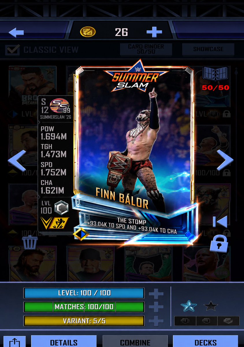 HCrayme48431's tweet photo. Day 2 of asking @WWESuperCard to drop this card (@WWESCNews) https://t.co/gvbDp8s0ta