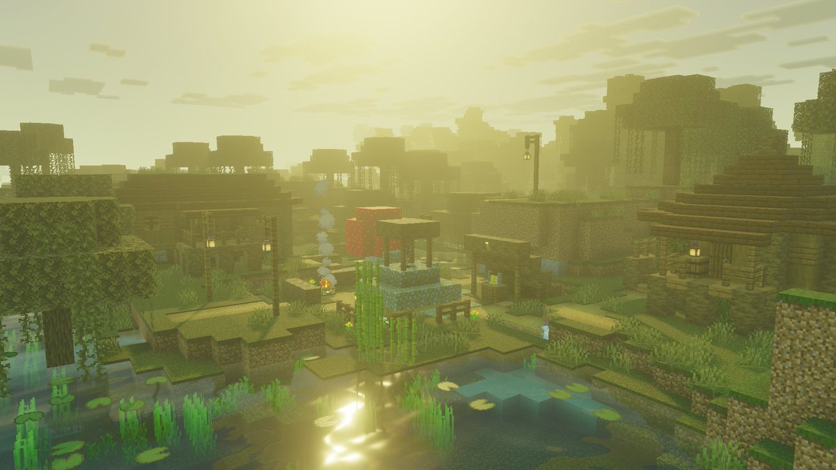 coreblockstudio's tweet photo. The villagers are expanding! 👷‍♂️

Jungle and Swamp villages coming in the More Simple Structures Add-On in update v1.2! 👀 https://t.co/FxGnOkz2rD