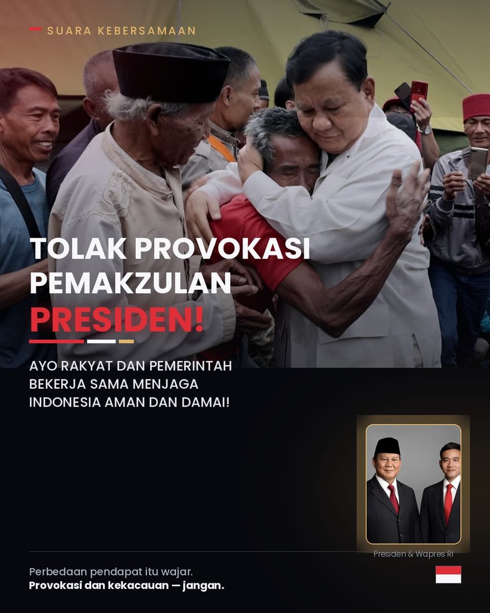 CahyoAbang's tweet photo. Jangan Mau Termakan Provokasi Tanpa Bukti

#ProvokasiTanpaBukti https://t.co/ANakQXA4lK