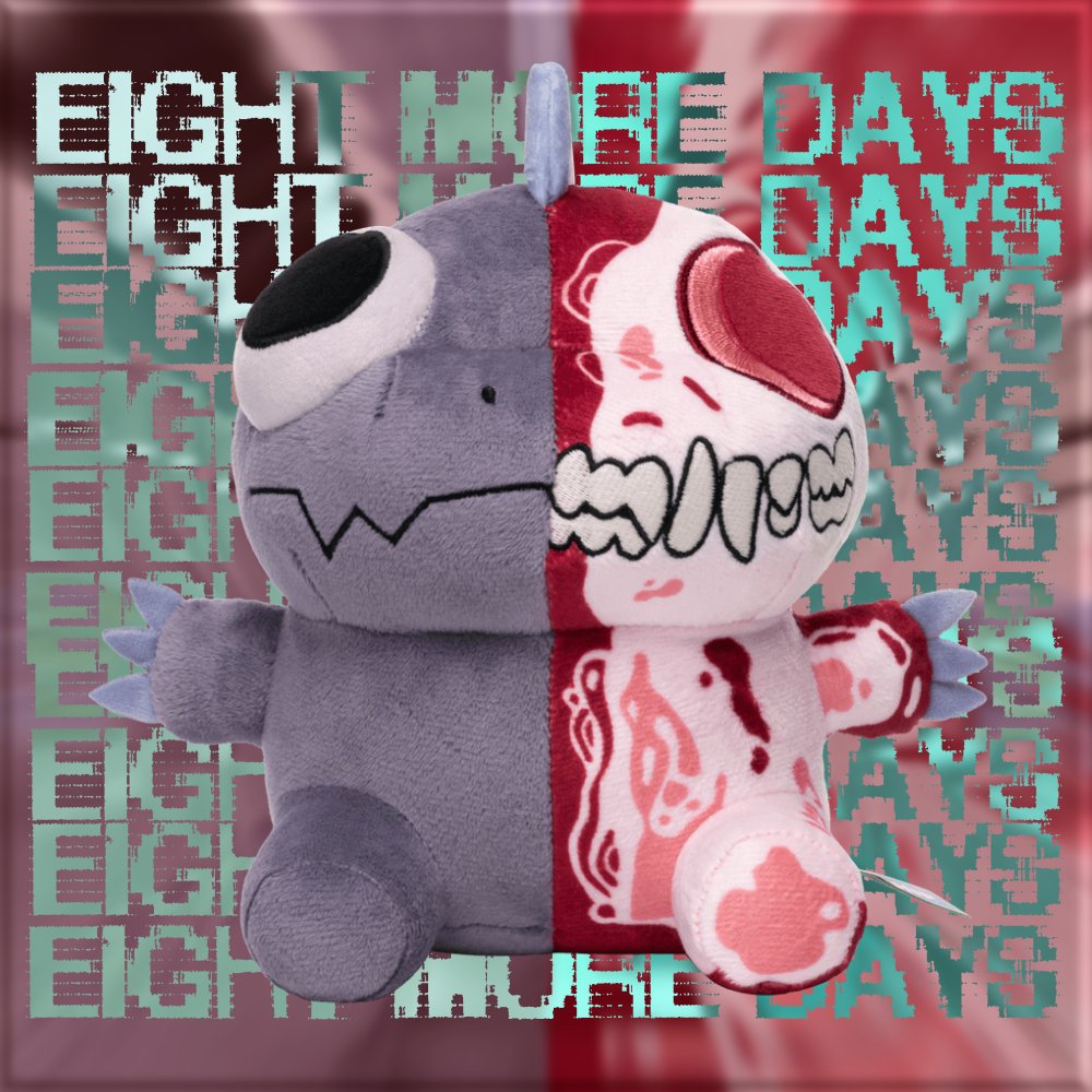_Unkn0wingly_'s tweet photo. MAKESHIP WAS KIND ENOUGH TO GIVE YOU 8 MORE DAYS TO GET THE TMITS 2.0 PLUSH! https://t.co/n4HS82rF0D