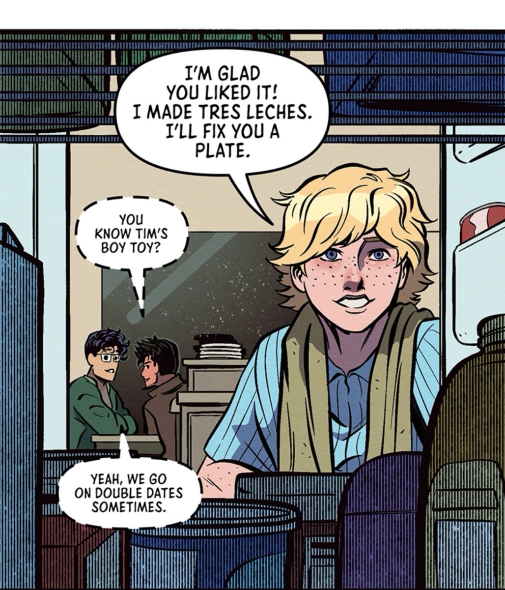 Samcamp_'s tweet photo. Issue 32 of Jon Kent: This Internship Is My Kryptonite is Live! Jon and Damian hit the street to follow a lead. Follow the money, find the criminal. Easy if you are a superhero. But as they are acting as civilians, they will need all the help they can get.
https://t.co/iEG04O3l2o https://t.co/wgd9ksG0T8