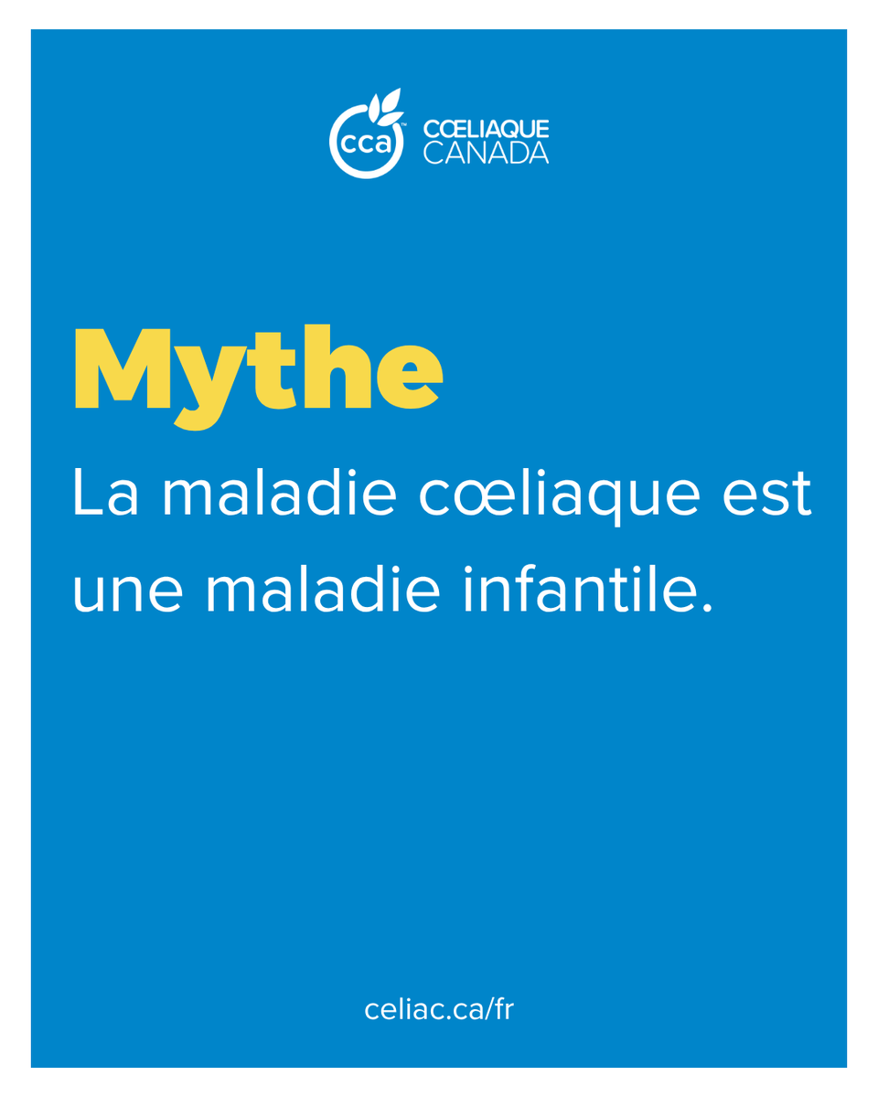 CCAceliac's tweet photo. FACT: It can be diagnosed at any age.
👉 Learn more: https://t.co/D3pfkSAl9Q
FAIT : Elle peut être diagnostiquée à tout âge.
👉 En savoir plus : https://t.co/D3pfkSAl9Q
#CeliacCanada #CeliacDisease #GlutenFree #AutoimmuneDisease #GetTested #KnowTheSigns #GlutenFreeLiving https://t.co/WUlTrBDpxQ