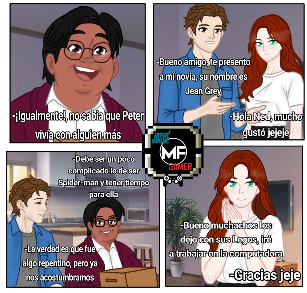 JhosuaMolina21's tweet photo. Nuevamente yo con más páginas, espero les guste y me digan apoyando mucho, gracias por la paciencia🐢

#SpiderManUnNuevoDía #JeanGrey #comic #PeterParker #Spiderman https://t.co/j4oBk6G8Bo