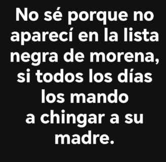 Gina7161's tweet photo. ##MorenaOrganizaciónCriminal https://t.co/mrJo5ZAk90
