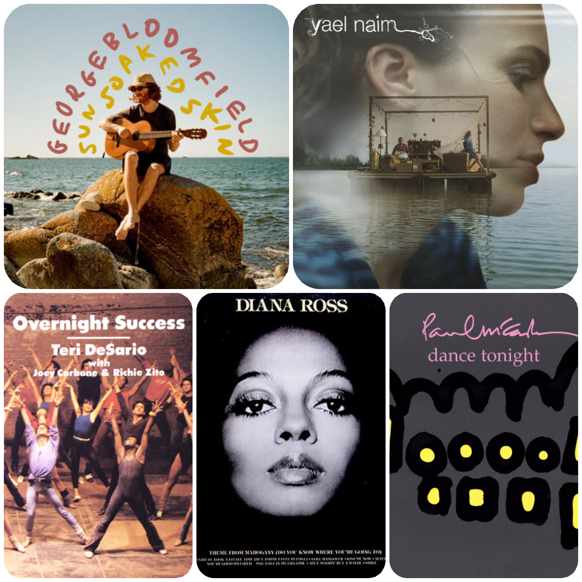 TheBookmarcs's tweet photo. 8/18放送 #ブクラジ　オンエア曲♪
テーマは「耳に残っているCM曲 洋楽編」
1 Sun Soaked Skin / George Bloomfield
2 New Soul / Yael Naim
3 Overnight Success / Teri DeSario
4 Theme from Mahogany / Diana Ross
5 Dance Tonight / Paul McCartney
6 夏、ふわり / The Bookmarcs
再放送 8/23(日)朝7:30- (洞
#マリンFM