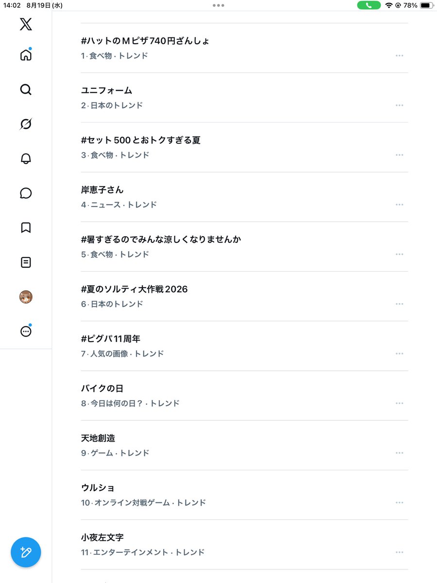 wanini123's tweet photo. みんなお疲れ様でした♪
アプリでも入ってました一位にはなれなかったけどトレンド入るだけでも凄いわ
#ピグパ11周年 https://t.co/WBuzaDfSUn
