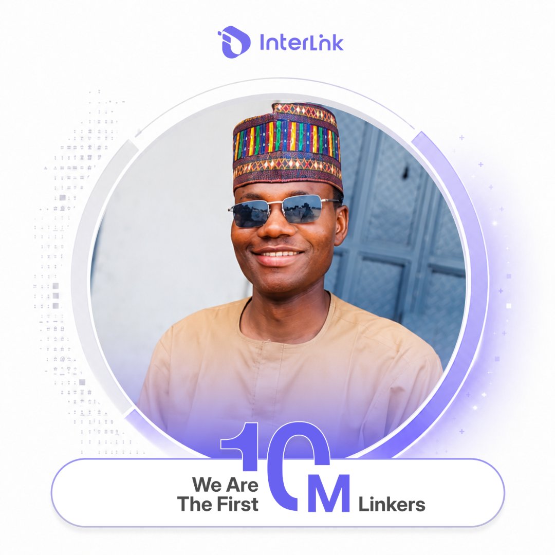 harunabukar6136's tweet photo. Interlink project bCongratulations 💙💚
#InterLinks #10MillionUsers #InterLinksAmbassador #Nigeria #Linkers #Community #Milestone 🎉 https://t.co/kAFHbOiBON
