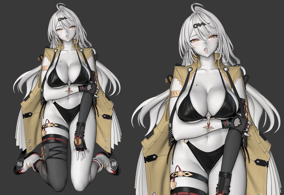 saya091673905's tweet photo. 水着師匠　#イーシェン #ゼンゼロ📷 #Zbrush https://t.co/ob48b0MVXD