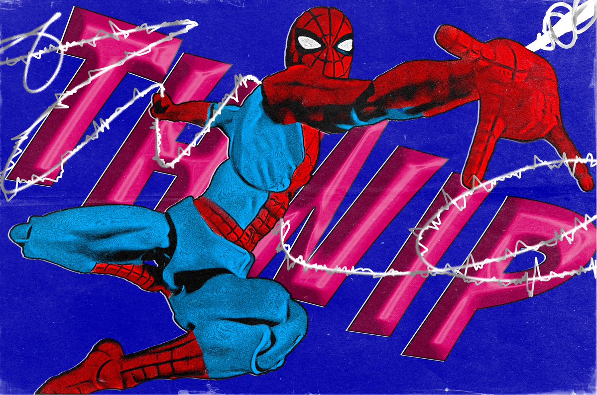 bombybagman's tweet photo. Spider-Man (mafex 075) in photoshop https://t.co/TS1tyWQBSr