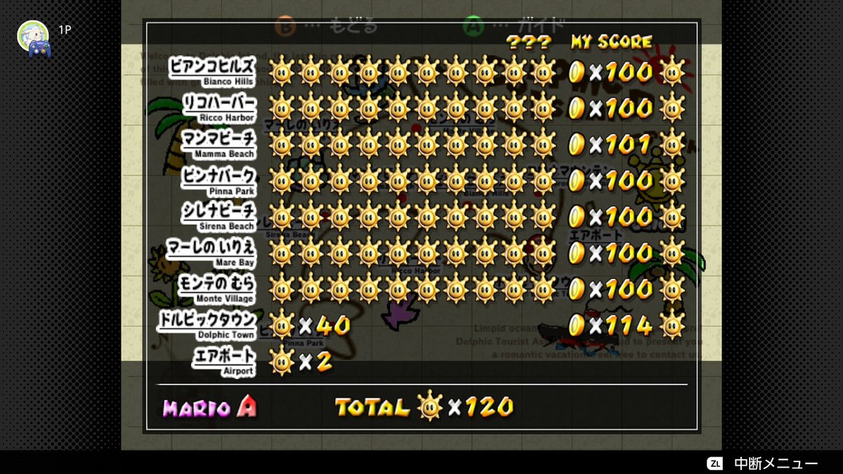 Yuzuiro_hare's tweet photo. #NintendoSwitch2 #ニンテンドーゲームキューブ #NintendoSwitchOnline #NintendoClassics #マリオサンシャイン
シャイン120枚
子どもの頃よりは苦戦しなかったなぁ

青コインは鬼畜 https://t.co/IS40KZach4