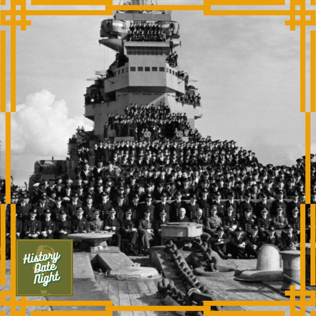 HistoryDatePod's tweet photo. On This Day in WWII - August 18, 1941

Winston Churchill was heading back to Britain aboard HMS Prince of Wales after his historic meeting with Franklin Roosevelt at the Atlantic Conference. https://t.co/bNT9EEgYR5
