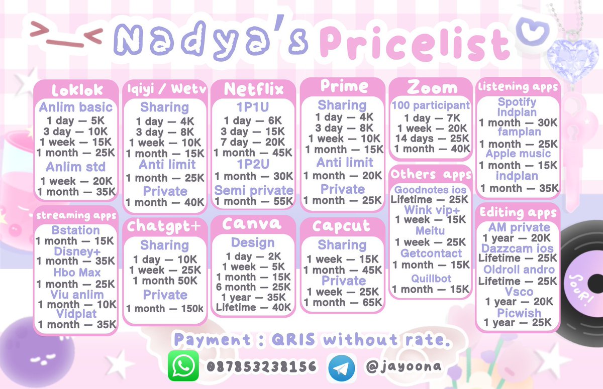 pinaicu's tweet photo. @r_yuulby Bisaaa sekarang banget yuk! 🌸💧⋆˚࿔
𝚆𝚑𝚊𝚝𝚜𝙰𝚙𝚙: https://t.co/0mi7aIzHPI
𝚃𝚎𝚕𝚎: https://t.co/yCKc0lvKlU https://t.co/OpJcvfY1rg