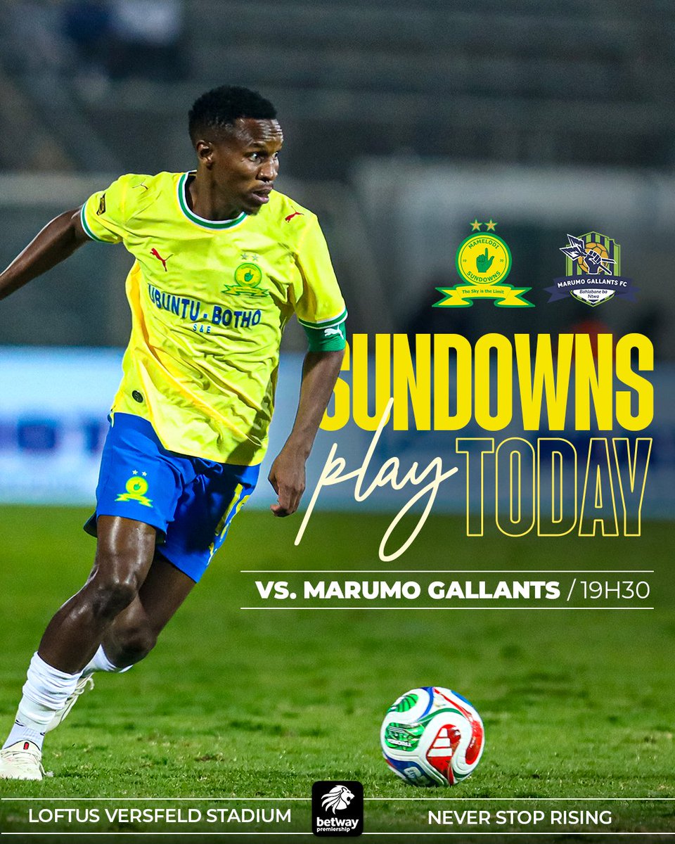 Masandawana's tweet photo. 🚨𝙂 𝘼 𝙈 𝙀 𝘿 𝘼 𝙔🚨

🆚 Marumo Gallants 
⏰ 19H30
🏟 Loftus Versfeld 
📺 SS 202

#Sundowns #BetwayPrem #NeverStopRising https://t.co/x5TCGLQVWf