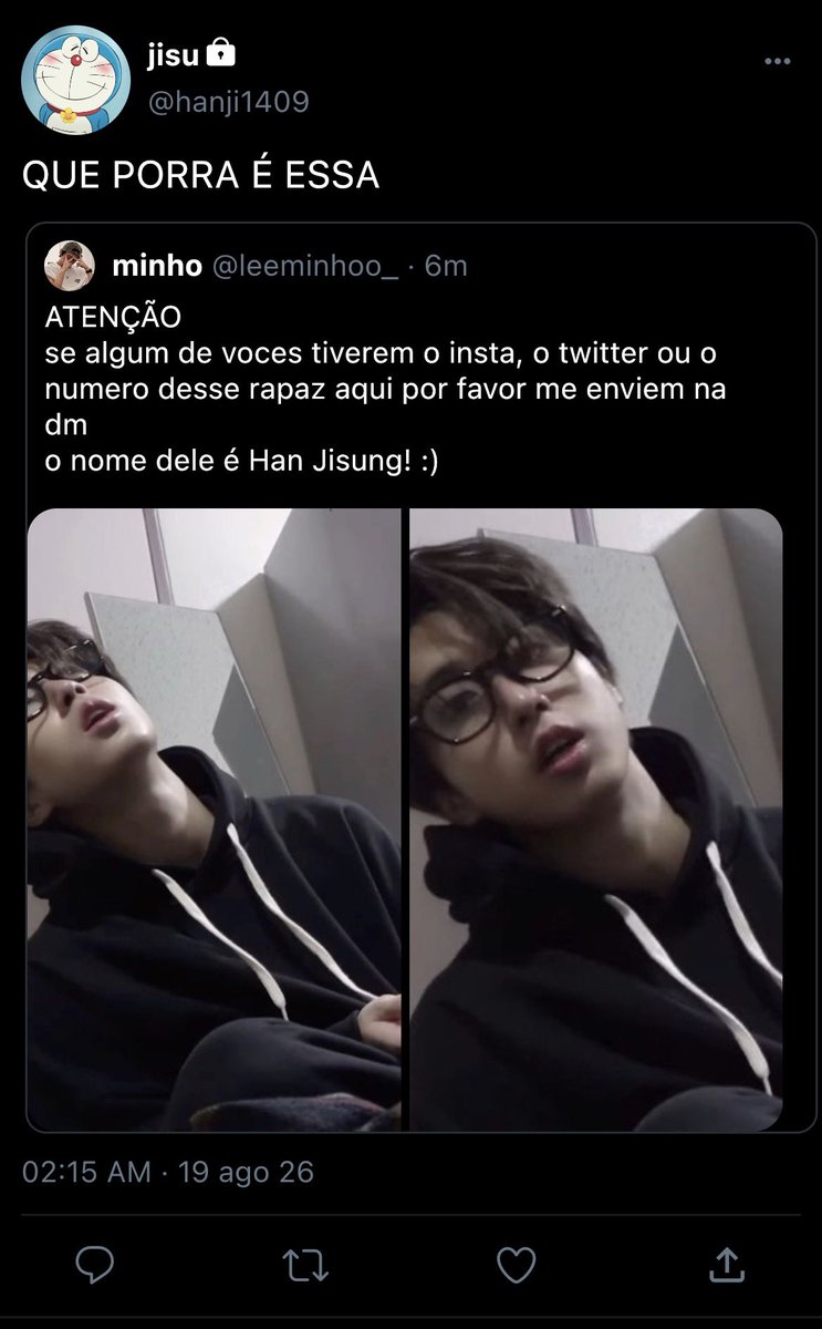 sxpiiso's tweet photo. #minsung au em que

Han Jisung, um nerd zero à esquerda, perde à virgindade com Lee Minho, um rapaz popular de sua faculdade. O problema é que Jisung age com indiferença ao acontecimento enquanto Minho está — levemente — obcecado por ele. https://t.co/tiO9CC0xwk