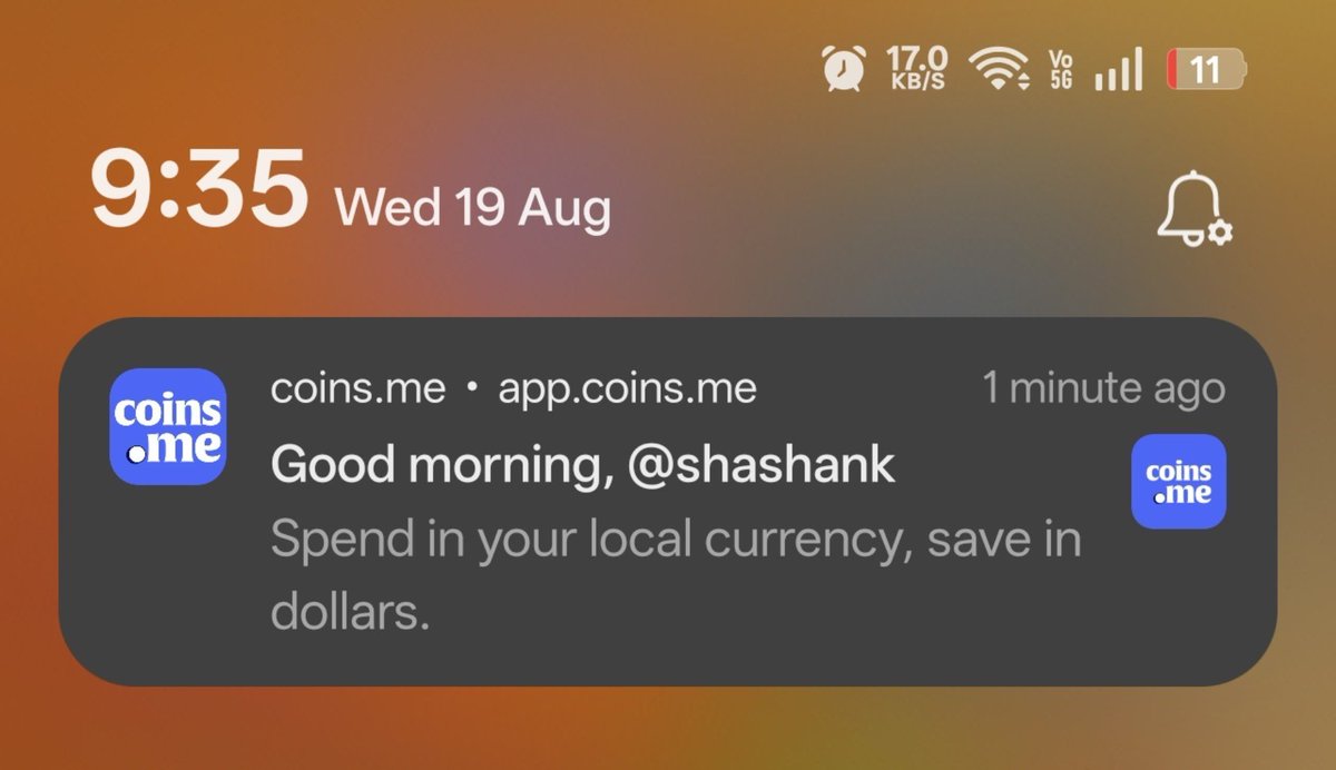 Shashankm2912's tweet photo. GM @coinsme_HQ https://t.co/R3yOsSLKXE