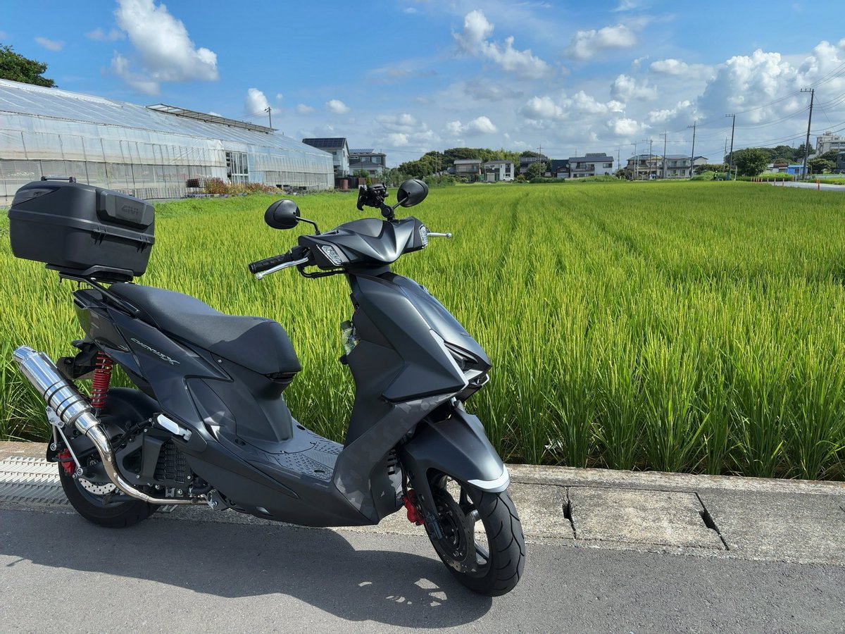 cygnusdonchan's tweet photo. 暑さ復活ですね🥵

#バイクの日
#シグ���スX https://t.co/z3ygZ7WJoa