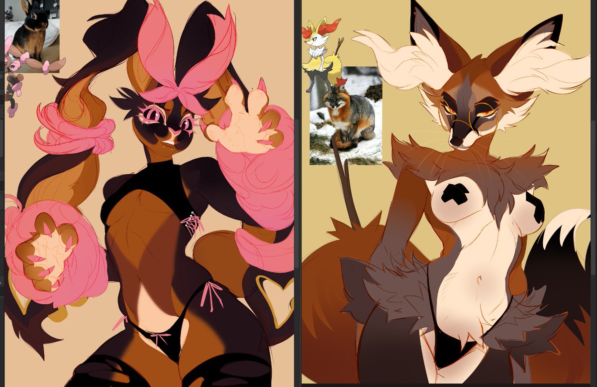 _cherrybuns__'s tweet photo. ✦₊˚ 🐰 MEGA LOPUNNY &amp; BRAIXEN 🔥 
Open for Pre-Bids
More Info Below! ⬇️ https://t.co/Lk7GMpFFSa